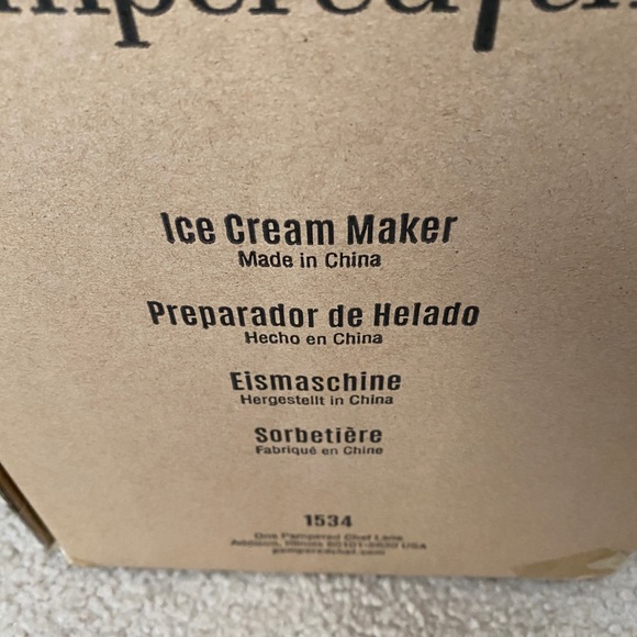 Pampered Chef Kitchen Pampered Chef Ice Cream Maker Poshmark